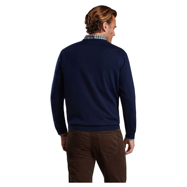 Peter Millar Tröja Med V-ringning Autumn Crest Merino V-ringad Brun XL Kvinna