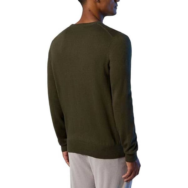 North Sails Crew Neck Villapaita 12gg Knitwear Ruskea S Mies