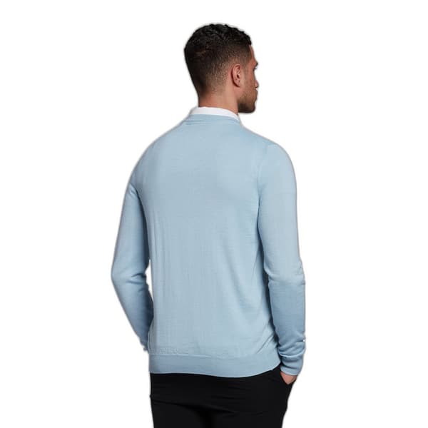Lyle & Scott V-aukkoinen Pusero Sininen S Nainen