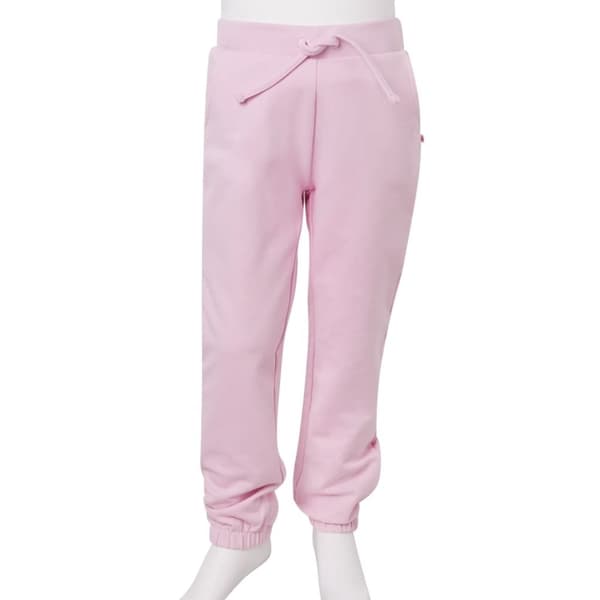 Träningsbyxor för barn ljus rosa 128