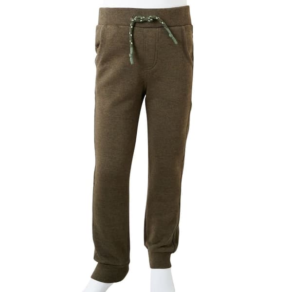 Träningsbyxor för barn khaki melange 116