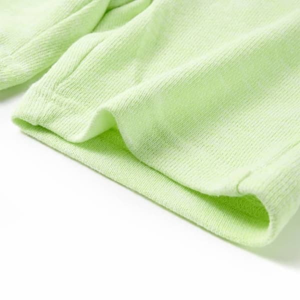 Barnshorts med snöre neongul 104