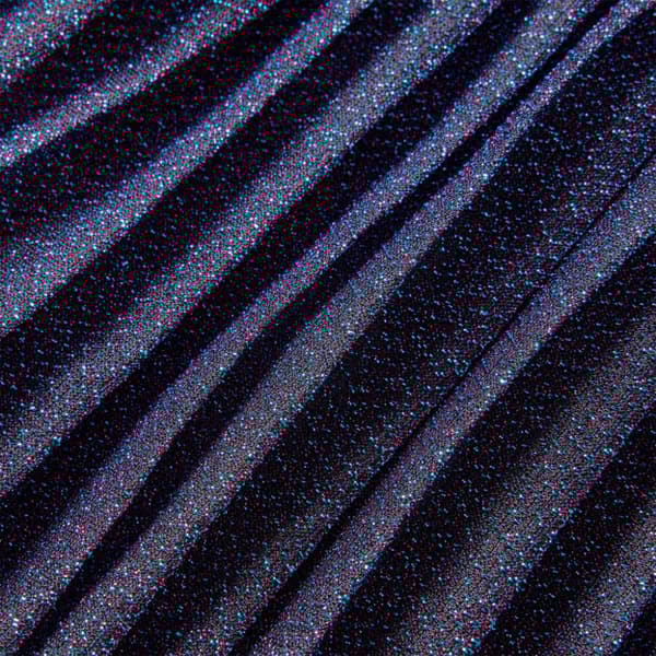 Kjol med glitter för barn marinblå 128