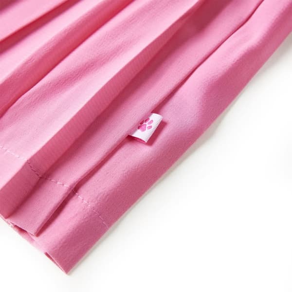 Plisserad kjol för barn rosa 116