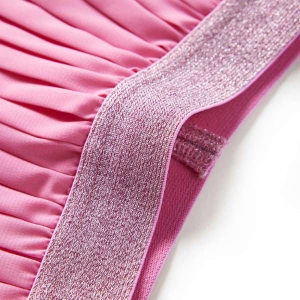 Plisserad kjol för barn rosa 116