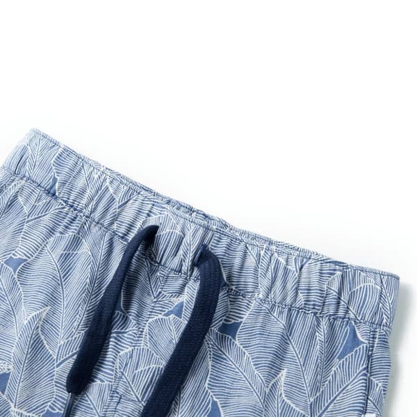 Shorts til børn str. 140 med snøre mørkeblå