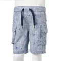 Miniatyrbillede 8 af 8: Shorts til børn str. 140 med snøre mørkeblå