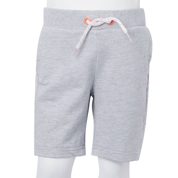Shorts til børn str. 140 med snøre grå