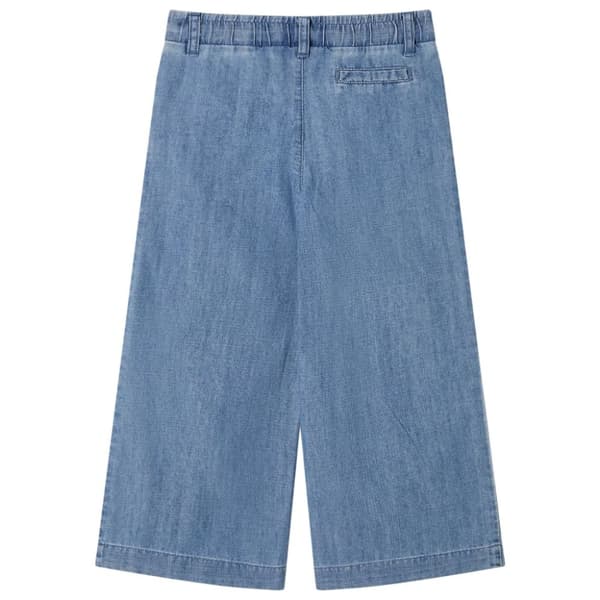 Barnbyxor denimblå 104