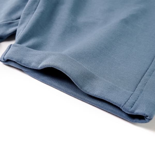 Barnshorts med snöre mörkblå 92