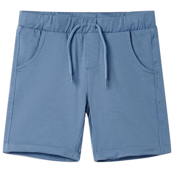 Barnshorts med snöre mörkblå 92