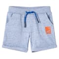 Miniatyrbillede 1 af 8: Shorts til børn str. 128 med snøre blåmeleret