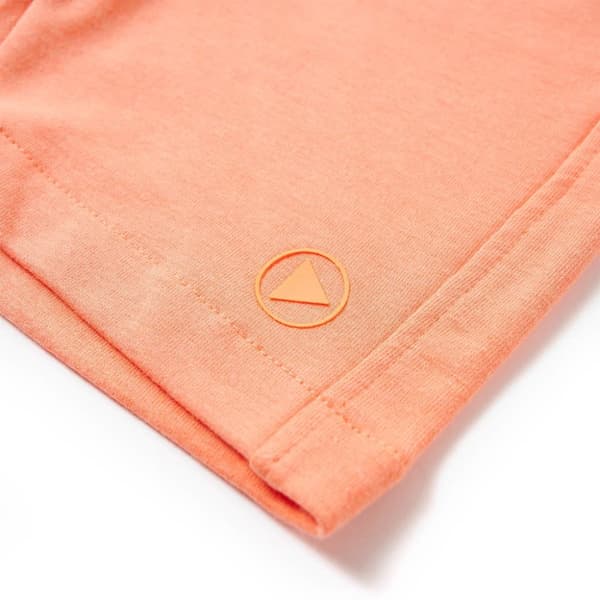 Barnshorts med snöre neon orange 92