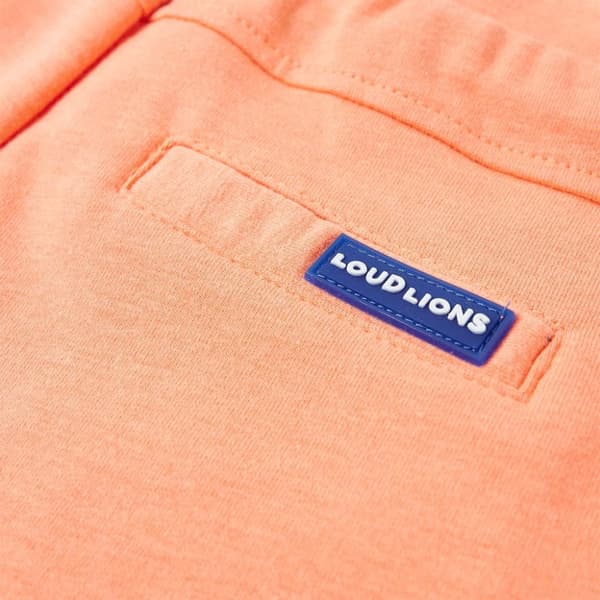 Barnshorts med snöre neon orange 92