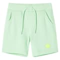 Miniatyrbillede 1 af 8: Shorts til børn str. 116 med snøre lysegrøn