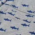 Miniatyrbillede 6 af 8: Shorts til børn str. 104 med snøre lys gråmeleret