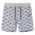 Miniatyrbillede 1 af 8: Shorts til børn str. 104 med snøre lys gråmeleret