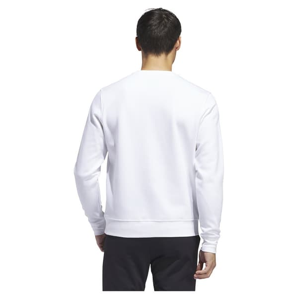 Adidas Sweatshirt Med Rund Hals Core Hvid XL Kvinde