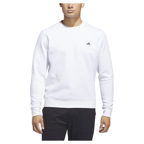 Adidas Sweatshirt Med Rund Hals Core Hvid XL Kvinde