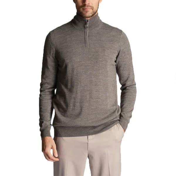 Lyle & Scott Tröja Med Halv Dragkedja Tonal Eagle  2XL Kvinna