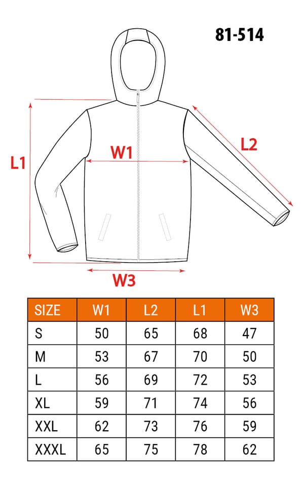 COMFORT sweatshirt med dragkedja och huva, grå, storlek XXXL