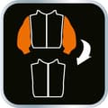 Miniatyrbillede 6 af 9: PREMIUM arbejdssweatshirt, 100% bomuld, ripstop, str. M