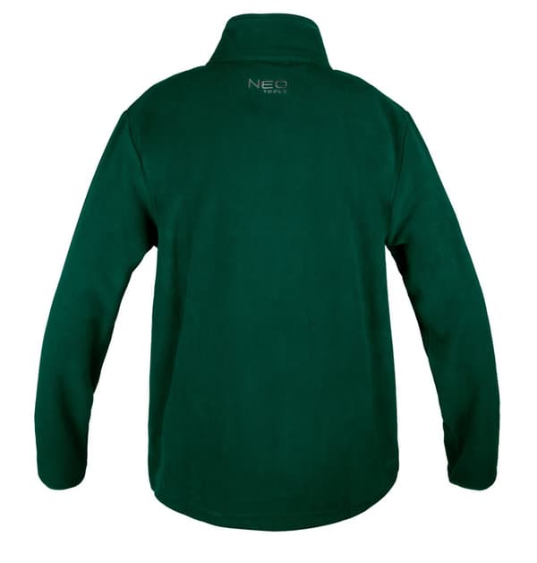 Fleece sweatshirt, grøn, str. L
