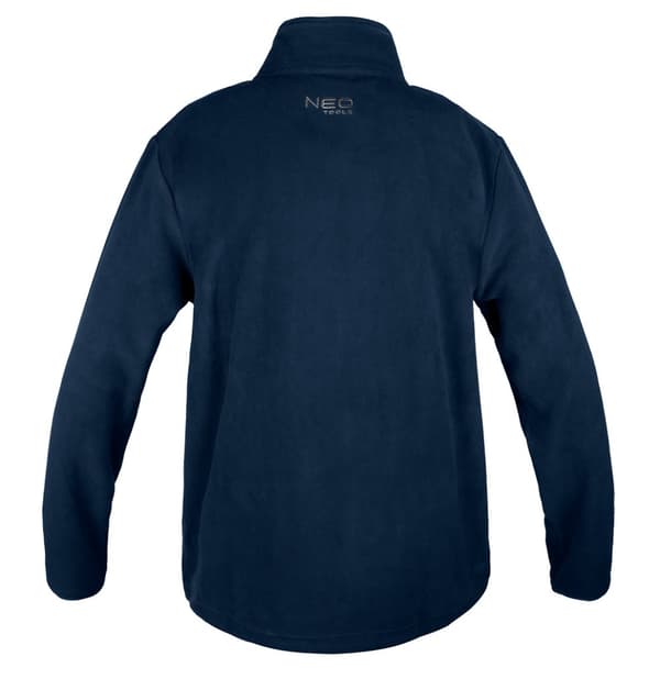 Fleece sweatshirt, marineblå, str. S
