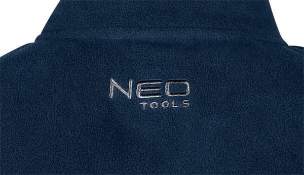 Fleece sweatshirt, marineblå, str. S