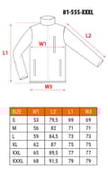 Miniatyrbild 8 av 9: Stickad sweatshirt förstärkt med softshell-tyg, storlek XXXL