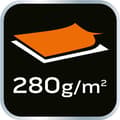 Miniatyrbild 3 av 8: Varningströja i fleece, orange, storlek XL