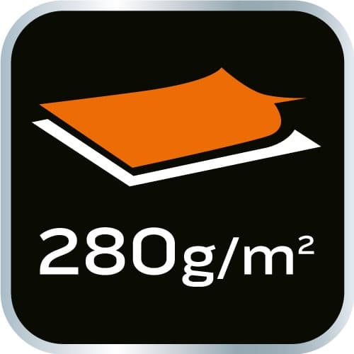 Varningströja i fleece, orange, storlek XL