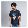 Miniatyrbillede 4 af 9: Kortærmet T-shirt til Mænd The Mandalorian Sort Voksne - S