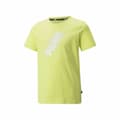 Miniatyrbillede 1 af 2: Børne Kortærmet T-shirt Puma Power Logo Gul - 13-14 år