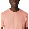 Miniatyrbillede 4 af 6: Kortærmet T-shirt til Mænd Columbia North Cascades Laksefarvet - M