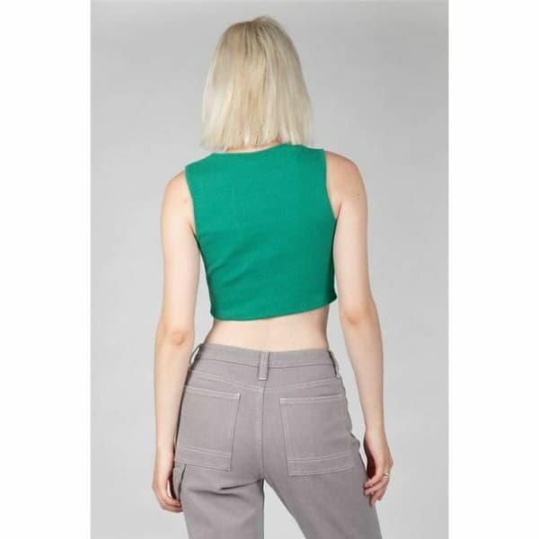 Kortærmet T-shirt til Kvinder 24COLOURS Casual Grøn - 36