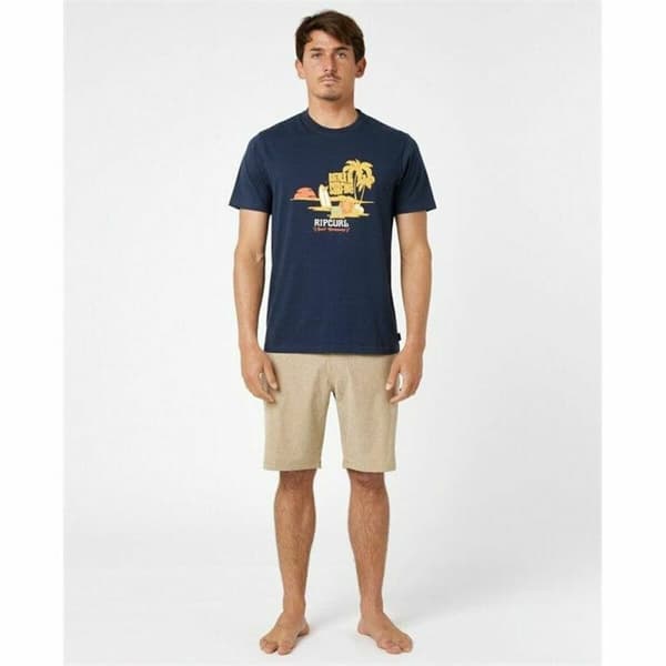 T-shirt Rip Curl Framed Marineblå Mænd - M