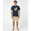 Miniatyrbillede 3 af 5: T-shirt Rip Curl Framed Marineblå Mænd - M