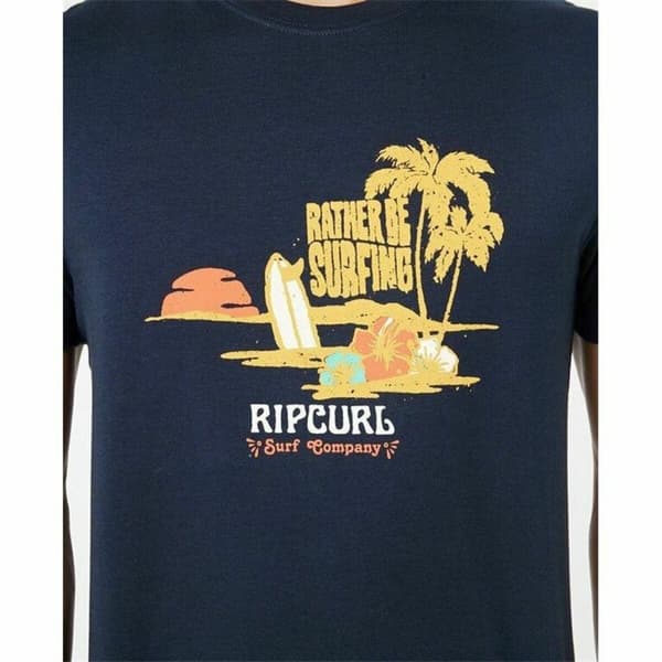 T-shirt Rip Curl Framed Marineblå Mænd - M