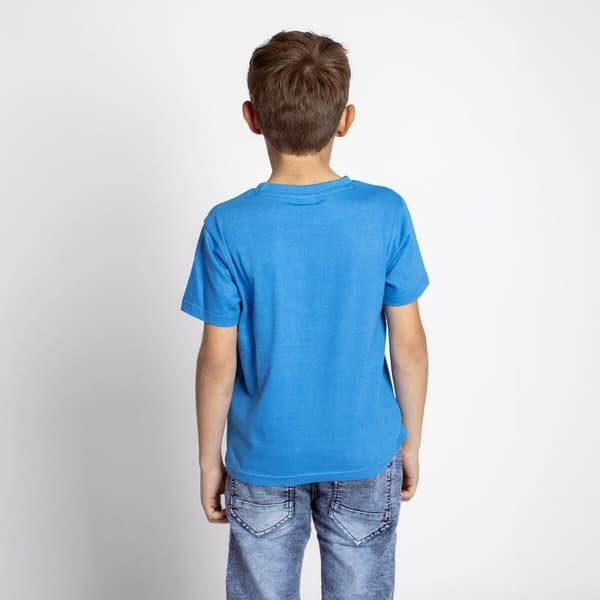 Børne Kortærmet T-shirt The Avengers Blå - 10 år