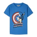 Miniatyrbillede 1 af 5: Børne Kortærmet T-shirt The Avengers Blå - 10 år