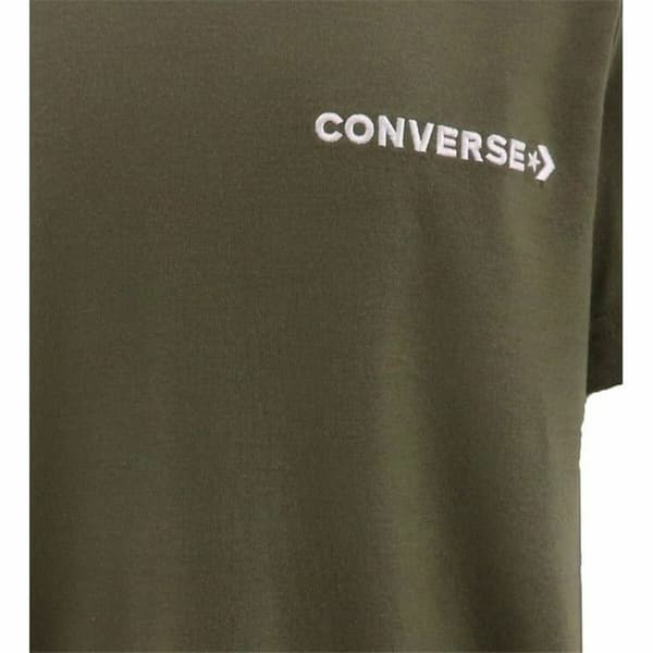 T-shirt med kortärm Converse Field Surplus Grön - 12-13 år