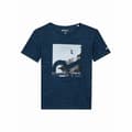 Miniatyrbild 1 av 4: T-shirt med kortärm Barn Regatta Alvarado VII Bluewingmarl Blå - 9-10 år