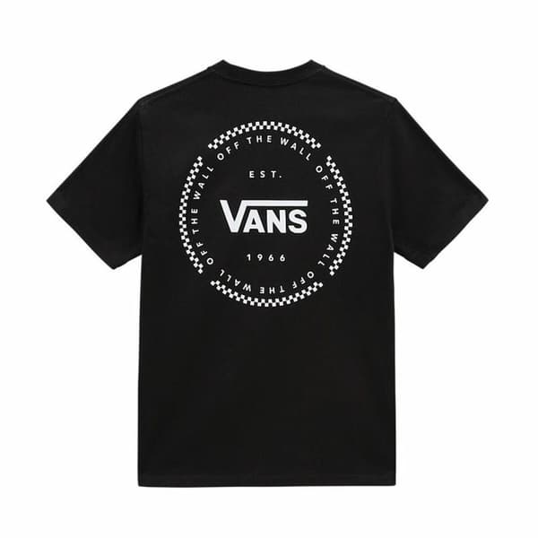 T-shirt med kortärm Barn Vans Orbiter-B Svart - 10-12 år