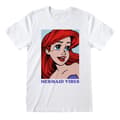 Miniatyrbild 1 av 3: T-shirt med kortärm The Little Mermaid Mermaid Vibes Vit Unisex - S