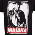 Miniatyrbild 2 av 3: T-shirt med kortärm Indiana Jones Indy Svart Unisex - XL