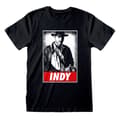 Miniatyrbild 1 av 3: T-shirt med kortärm Indiana Jones Indy Svart Unisex - XL