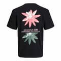 Miniatyrbillede 2 af 3: Børne Kortærmet T-shirt Jack & Jones Jortampa Back Tee Ss Sort - 122-128 cm