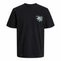 Miniatyrbillede 1 af 3: Børne Kortærmet T-shirt Jack & Jones Jortampa Back Tee Ss Sort - 122-128 cm