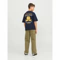 Miniatyrbild 2 av 7: Barn T-shirt med kortärm Jack & Jones Jorcole Back Print Marinblå - 110-116 cm